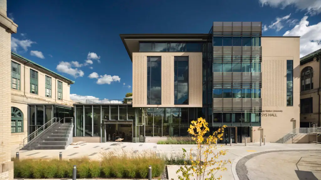 ANSYS Hall at Carnegie Mellon University
